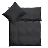 Julido Jersey-Bettwäsche-Set und Kissenbezug, 100% Baumwolle (Oeko-TEX). 2-teiliges Bettwäsche-Set...