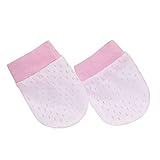 Kleine Seidenschals für Damen, Baby, für 06 Kratzmonate, Handschuhe, 1 Paar Jungen und Mädchen,...