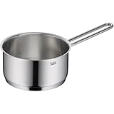 Silit Extra Cook, Stielkasserolle 16 cm, Innenskalierung, breiter Schüttrand, hochwertiger,...