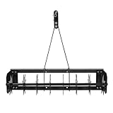 Ecoggeder Rollender Rasenlüfter Rasenrolle Aerifizierer Manuell Rasenlüftungsgerät Walzen...