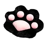 MCNDSI Katze Pfot Rückenkissen Sitzkissen Cat Paw Stuhlkissen Plüsch Komfort Sitzpolster Büro...