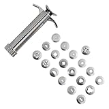 Parliky Edelstahl Clay Extruder Tonpressform Modellierwerkzeugset für Polymer Clay Basteln DIY...