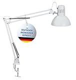 MAUL Schreibtischlampe MAULstudy | Verstellbare Klemmleuchte mit Gelenkarm für Büro und...