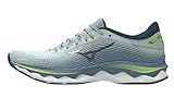 Mizuno Herren Wave Sky 5 Laufschuhe, Blau (Misty Blue Orion Blue Neolime), 44.5 EU