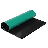 Wosieue Schreibtischmatte, grün, antistatisch, ESD, 300 x 400 mm, geerdet, für Reparatur von...
