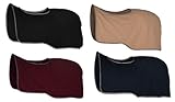 netproshop Weiche Fleece Ausreitdecke Nierendecke mit Schweifkordel Gr. 125-165, Groesse:135,...