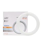 Maxled, Light is Led! LED TUBE T9 Ø21.5CM, Ringförmige LED Röhre 14W Kaltweiß 6500K 1100LM G10Q...