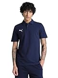 PUMA Herren Teamgoal Casuals Poloshirt, Puma Navy-puma White, XL EU