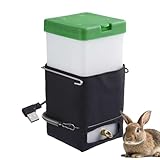 HohuzSruk USB-Wasserflasche für Kaninchen, 1 l, 18 x 8 x 8 cm, 10 W, beheizte Kaninchen,...