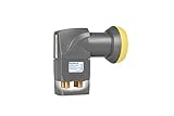 HUMAX Digital Quad-LNB 143s Gold, Satelliten universal LNB, LTE-Filter, 4 Teilnehmer inkl....