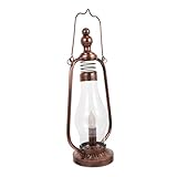 WEKADRIN Retro LED Wandlampe mit Handgeführtem Öllampen Design Realistische Flammenoptik...