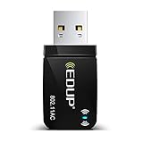 Mini WLAN USB Adapter 1300 MBit/s EDUP USB 3.0 WLAN Stick Dongle 802.11 AC Netzwerkadapter 867Mbit/s...