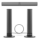 LEUTED Soundbar für TV Geräte, teilbare 2-in-1 Soundbar für Fernseher, Lautsprecher für...