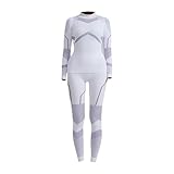 Amagogo -Unterwäsche-Set für Damen, Skibekleidung, mittelhoher Halsausschnitt, langärmliges Set...
