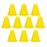 Kalttoy 10 Stück Kegel für Sport, Training, Agility, Markierungsbecher, Fußball, Fußball,...