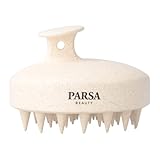 PARSA Beauty Nature Love Shampoobürste Beige – Shampoobürste mit Weizenstroh, sanfte...