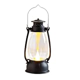 Vintage Mini-Laterne – tragbare elektronische Kerze, Retro-Desktop-Deko-Nachtlampe, beruhigender...