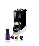 Nespresso Krups XN1108 Essenza Mini Kaffeekapselmaschine| 14 Kapseln | 19 bar | Energiesparmodus |...
