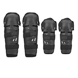 Knieschützer, Ellenbogenschützer, 4-teilig, Motorrad, Motocross, Radfahren,...