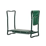 Valle Verde 2in1 Kniebank für Gartenarbeit, Sitzbank, Kniekissen, Pflanzhocker - Mit Schaumkissen,...