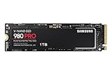 Samsung 980 PRO NVMe M.2 SSD, 1 TB, PCIe 4.0, 7.000 MB/s Lesen, 5.000 MB/s Schreiben, Interne SSD...