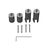 Set Edelstahl Deckenhalterung ✓ für hängenden Niesschutz/Hustenschutz/Spuckwände ✓ inkl. 2 x...