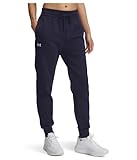 Under Armour Rival Fleece-Jogginghose für Damen, Midnight Navy/White, XX-Large Hoch