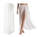TaleMoon Damen Strand Tuch Sarong Pareo,Sommer Bikini Strandkleid Wickelrock,Beach Sarong Wickeltuch...