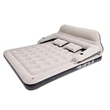 RAPTAVIS Queen Size Luftmatratze Schlafsofa mit Kopfteil und Kissen, aufblasbares Bett über Nacht