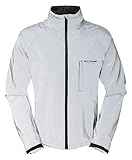 Ettore Herren Fahrradjacke wasserdicht atmungsaktiv High-Vis reflektierende Silber - Night Glow - M