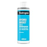 Neutrogena Hydro Boost 3-in-1 Mizellenwasser (400 ml), feuchtigkeitsspendende Gesichtsreinigung mit...