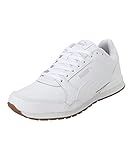 Puma Unisex Adults St Runner V3 L Sneakers, Puma White-Puma White-Gum, 41 EU