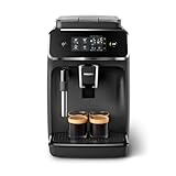 Philips Serie 2200 Kaffeevollautomat – 2 Kaffeesorten, Klassischer Milchaufschäumer, Intuitives...