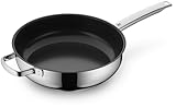 WMF Durado Schmorpfanne Induktion 28 cm, Cromargan Edelstahl 18/10 beschichtet, Keramikbeschichtung,...