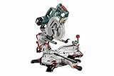 Metabo Kappsäge KGSV 72 XACT SYM (mit Zugfunktion + symetrisch verstellbarem Anschlagsystem, 1500...