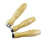 HOMSFOU 5Stücke Griff Für Holz Teiliges Ergonomisch Geformt Für Metallfeilen Und Holzraspeln...