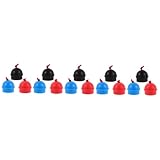 UPKOCH 5 Sätze Tragbarer Kreidehalter Für Snooker Und Billard Robuster Gummihalter Für Queue...