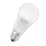 LEDVANCE Smarte LED-Lampe mit WiFi Technologie, Sockel E27, Dimmbar, Lichtfarbe änderbar...