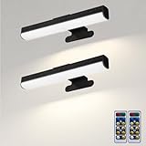 Picture light full metal 2PACK Bild Licht LED Batterie betriebene Wandleuchte für Gemälde,...