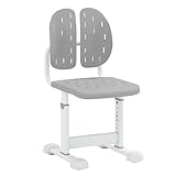 COSTWAY Schreibtischstuhl Kinder, 29,5-37,5cm höhenverstellbar, Kinderschreibtischstuhl mit...