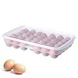 Eierbehälter für 34 Eier, Eier Transportbox, Eierbox Kunststoff Eierdose, Eier Aufbewahrungsbox,...