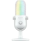 Razer Seiren V3 Chroma - RGB USB-Mikrofon - Supernieren Kondensator-Mikrofon mit Tap-to-Mute...