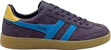 Gola Viper Damen-Sneaker, Pflaume/Pazifik/Pazifik/Gum, 8.5