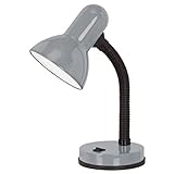 EGLO Tischlampe Basic 1, 1 flammige Tischleuchte, Schreibtischlampe aus Stahl und Kunststoff, Farbe:...