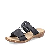 Rieker Damen Pantoletten 60885, Frauen Slipper,Slip-ons,Backless...