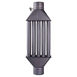 Holzofen/Kamin Wärmetauscher XL, Durchmesser 130 mm, 5 Rohre