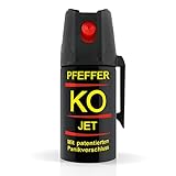 GERCAR 2er KO Pfefferspray Jet - Made in Germany - Verteidigungsspray hochdosiert und effektiv - 11...