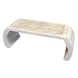 Oriental Galerie Beistelltisch Couchtisch Opiumtisch Brücke Blumentisch Laptoptisch Tribals 83cm...