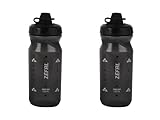 ZEFAL Pack Sense Soft 65 No-Mud - Doppelpack Fahrrad- und Mountainbike-Trinkflaschen - Weiche und...