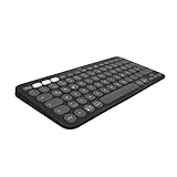 Logitech Pebble Keys 2 K380s, kabellose Multi-Device Bluetooth-Tastatur mit anpassbaren...